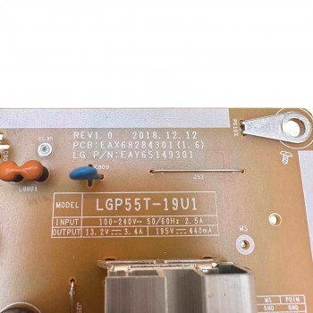 Γνήσια Πλακέτα Λειτουργίας EAX68284301 (1.6) για Τηλεόραση LG 55UN74006LB