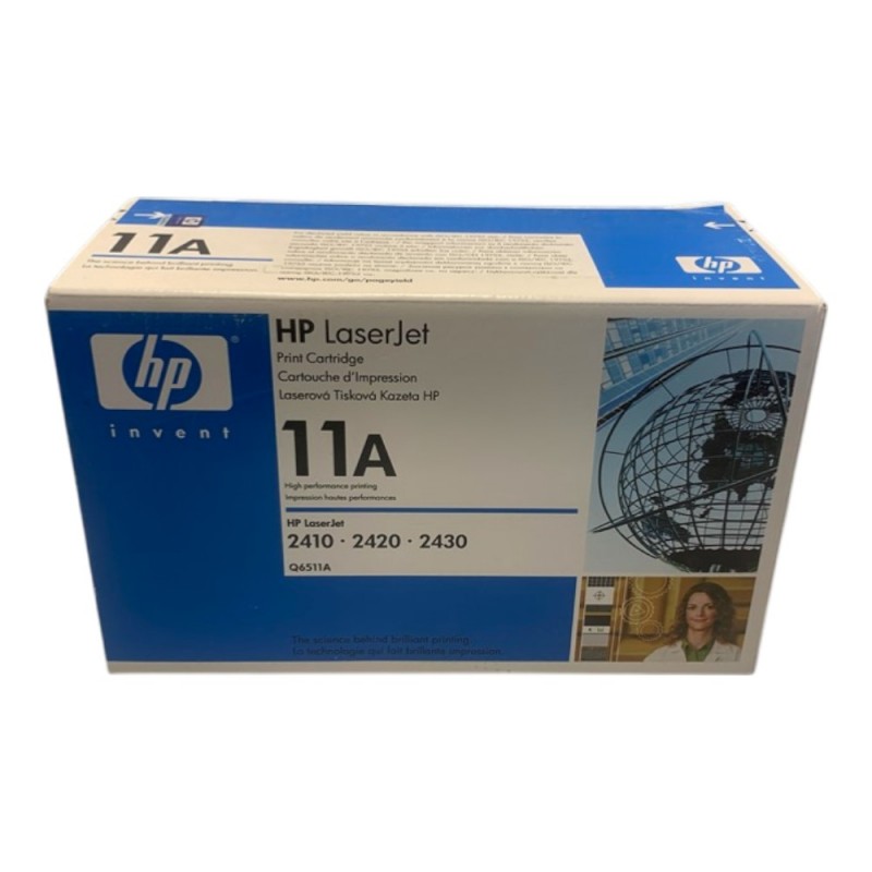 HP 11A Q6511A Γνήσιο Μαύρο Τόνερ