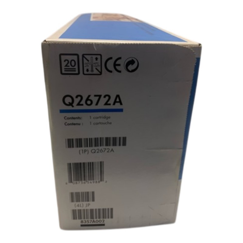 HP Q2672A Γνήσιο Κίτρινο Τόνερ