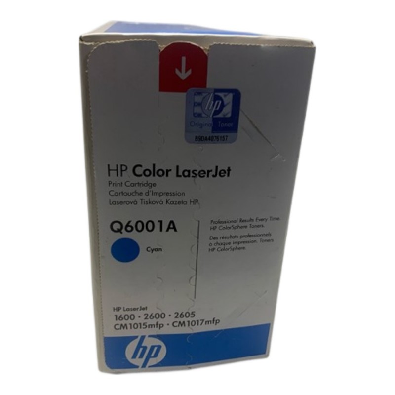 HP Q6001A Γνήσιο Κυανό Τόνερ