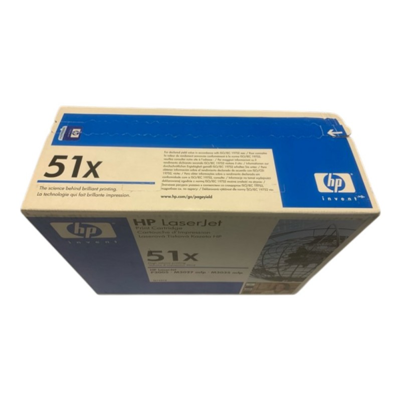 HP Q7551X Γνήσιο Μαύρο Τόνερ