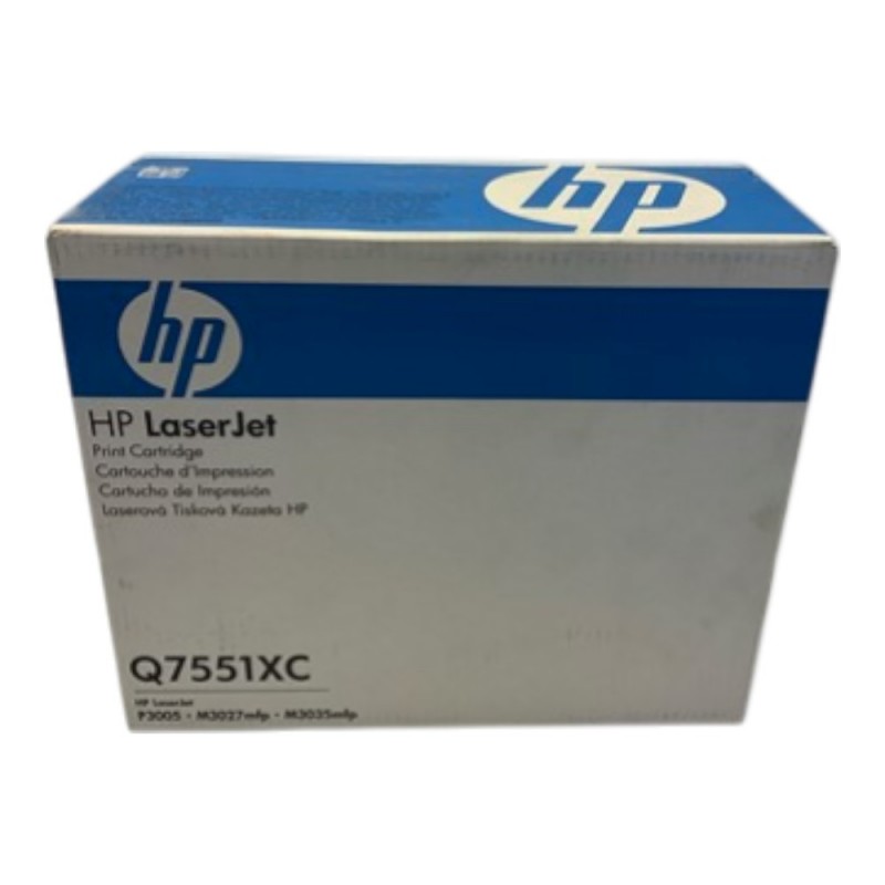 HP Q7551XC Γνήσιο Μαύρο Τόνερ