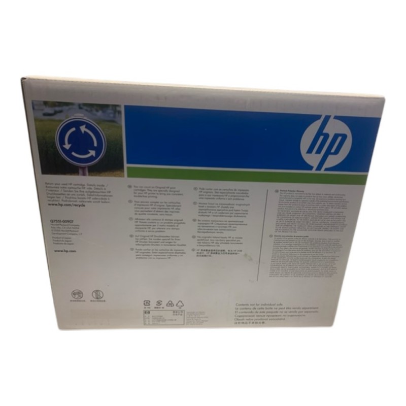 HP Q7551XD Γνήσια Διπλή Συσκευασία Μαύρων Τόνερ LaserJet