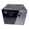 HP Q7551XD Γνήσιο Dual Pack Κασέτες Τόνερ Μαύρου Εκτυπωτές LaserJet