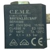 Ηλεκτροβαλβίδα με πηνίο και σώμα CEME 5557EN2,5S75AIF για οικιακές συσκευές