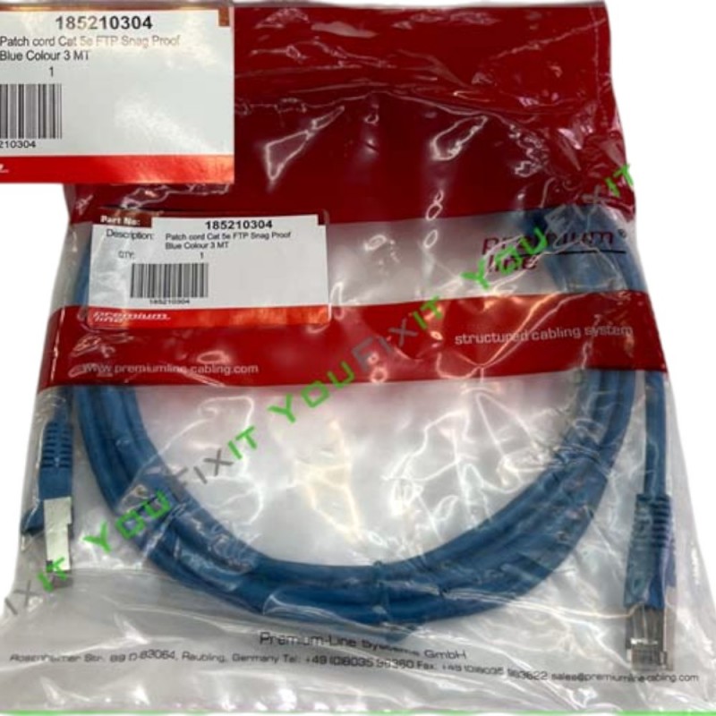 Καλώδιο Δικτύου FTP blue 3m cat 5e