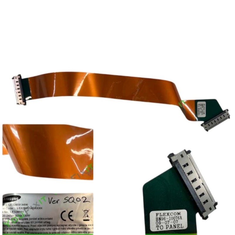 Καλώδιο LVDS BN96-10076A τηλεόρασης Samsung LE32B551A6WXXH 