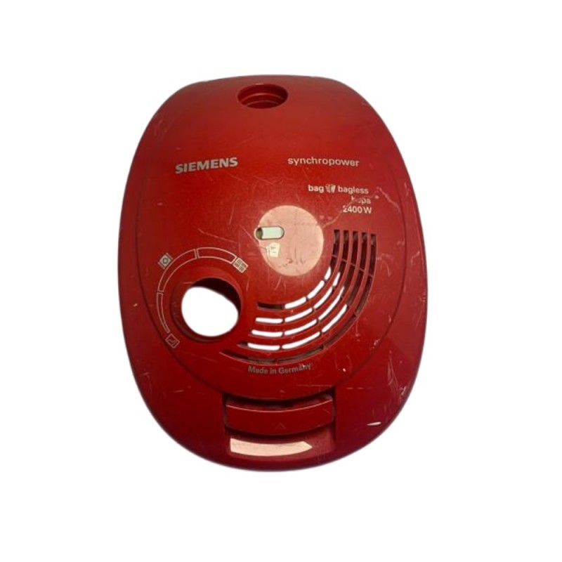 Καπάκι άνω μέρους κόκκινο σκούπας Siemens VS06G2411