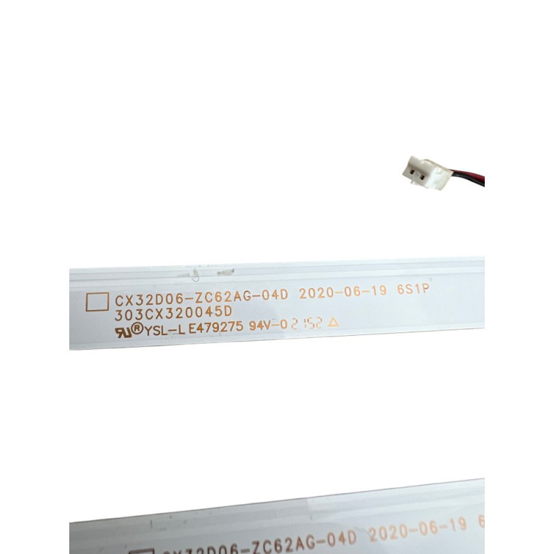Led οπισθίου φωτισμού CX32D06-ZC62AG-04D τηλεόρασης JVC LT-32K100