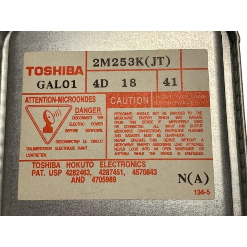 Mαγνητρόνιο Toshiba GAL01 2M253K Φούρνου Μικροκυμάτων