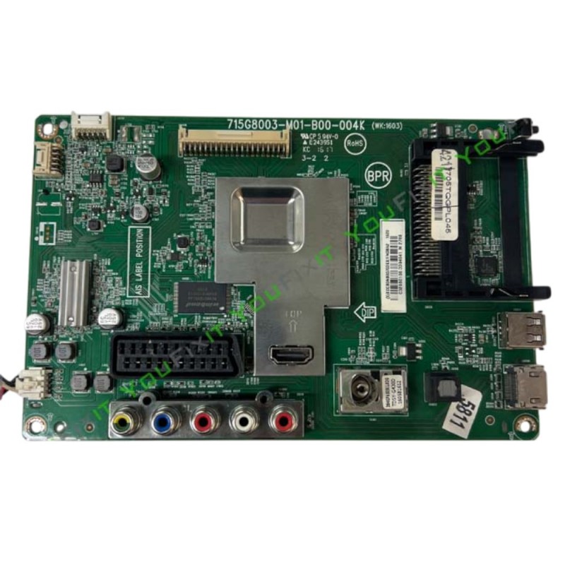 Μητρική πλακέτα 715GG8003-M01-B00-004K τηλεόρασης LG 32LH500D-ZA
