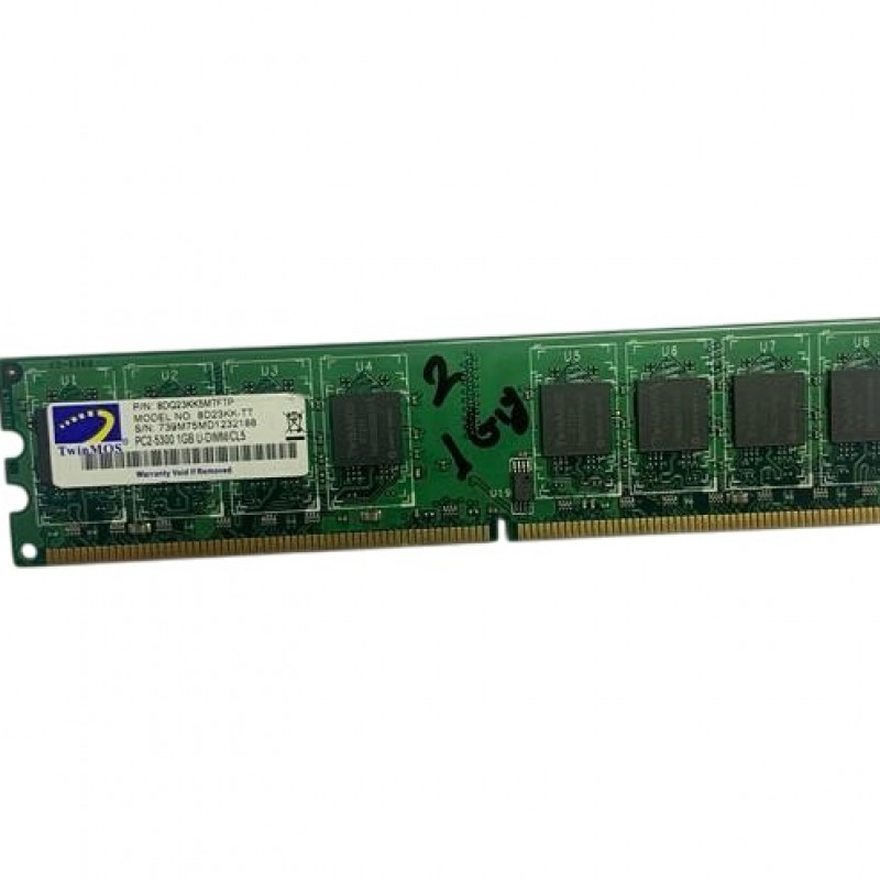 Μνήμη Ram 1GB TwinMOS 8D23KK-TT