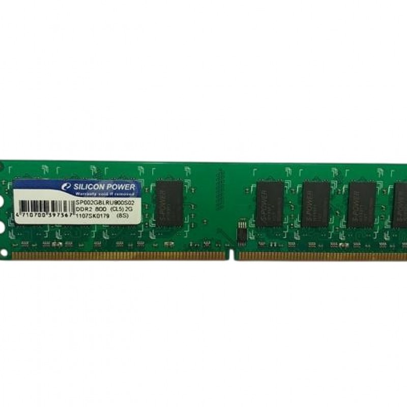 Μνήμη Ram 2GB Silicon SP002GBLRU800S02
