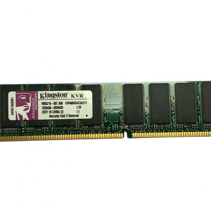Μνήμη Ram 512MB Kingston KVR400X64C3A