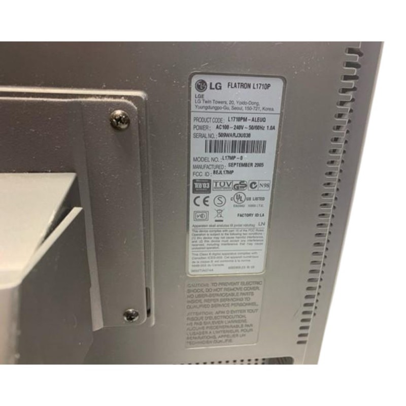 Οθόνη υπολογιστή 17'' LG FLATRON L1710PM