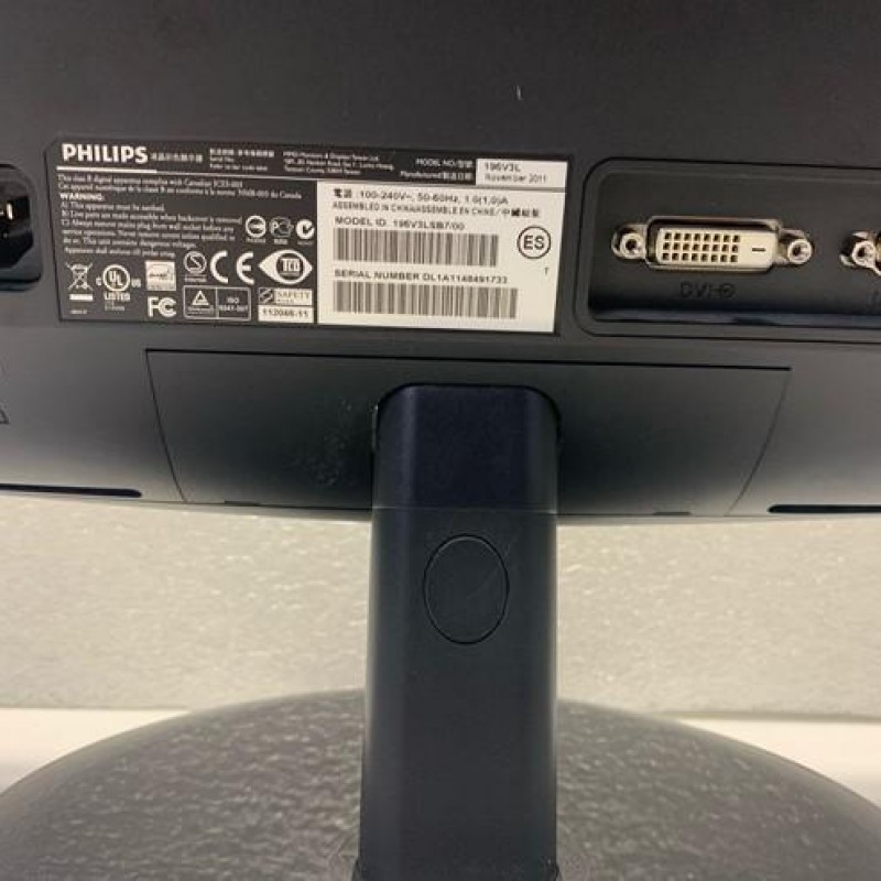 Οθόνη υπολογιστή 18.5'' PHILIPS 196v3lsb7