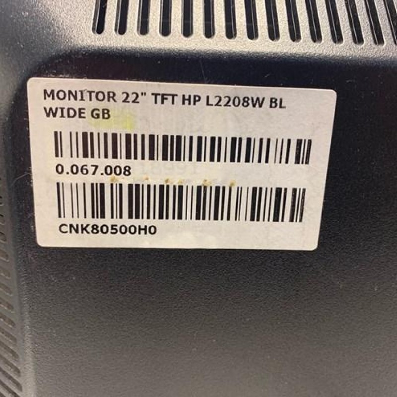 Οθόνη υπολογιστή 22'' HP L2208W, HSTND-2381-B