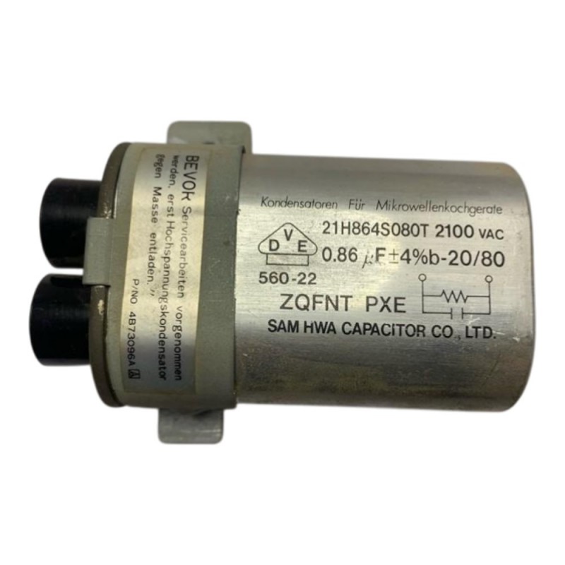 Πυκνωτής Υψηλής Τάσης SAM HWA 21H864S080T-ZQFNT PXE Φούρνου Μικροκυμάτων