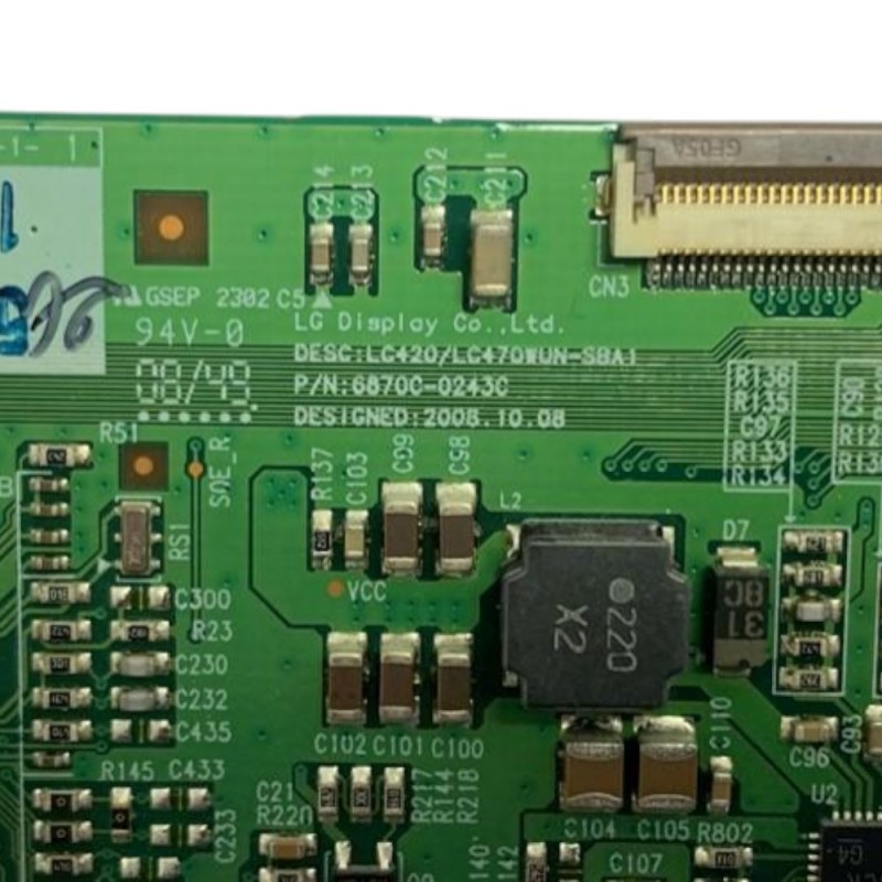 Πλακέτα T-con 6870C-0243C τηλεόρασης Lg 32LG5000