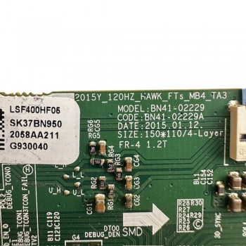 Πλακέτα T-con BN41-02229A τηλεόρασης Samsung  UW40J6300AW