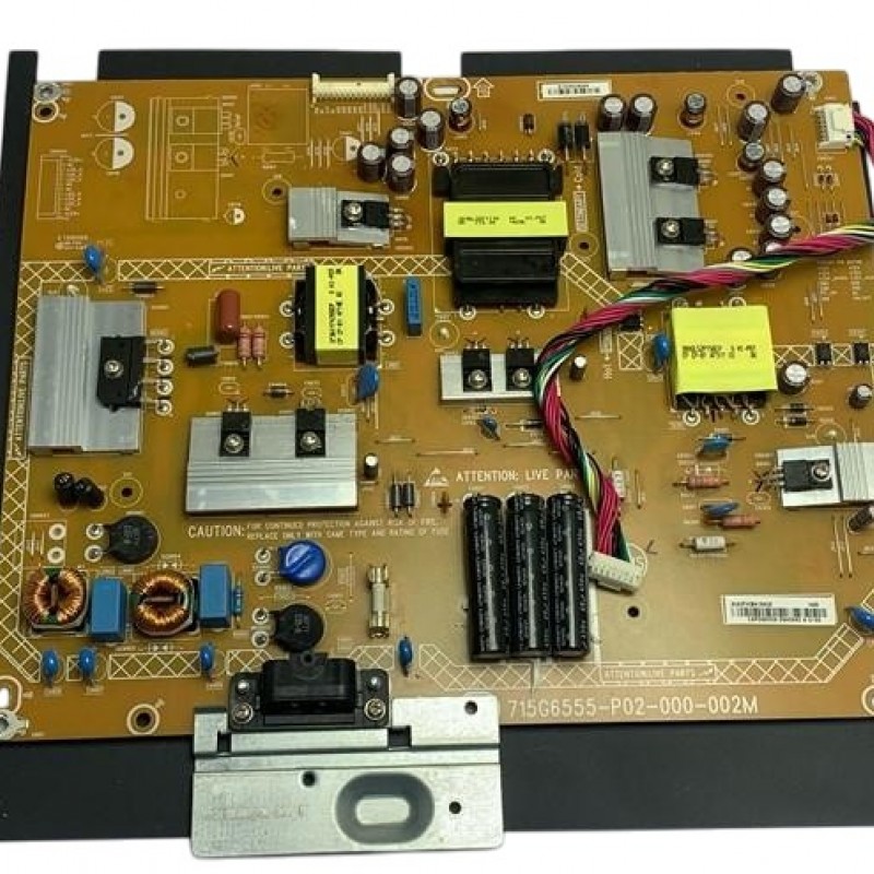 Πλακέτα Τροφοδοσίας 715G555-P02-000-002M Τηλεόρασης Philips 50PUS6809-12
