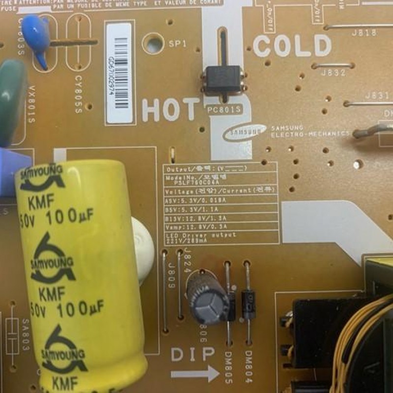 Πλακέτα Τροφοδοσίας BN44-00496A Τηλεόρασης Samsung UE40EH5000