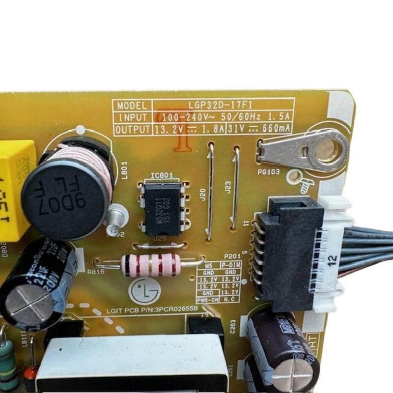 Πλακέτα τροφοδοσίας EΑΧ69091402(1.0) τηλεόρασης Lg 32LM550BPLB