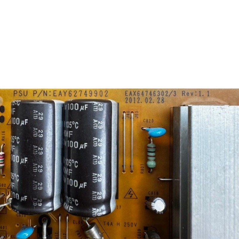 Πλακέτα τροφοδοσίας EAX64746302-3  τηλεόρασης Lg 50PA5500
