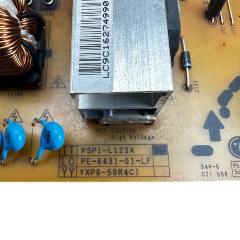 Πλακέτα τροφοδοσίας EAX64746302-3  τηλεόρασης Lg 50PA5500