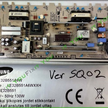 Πλακέτα Τροφοδοσίας H32F1 9DY Τηλεόρασης Samsung LE32B551A6WXXH