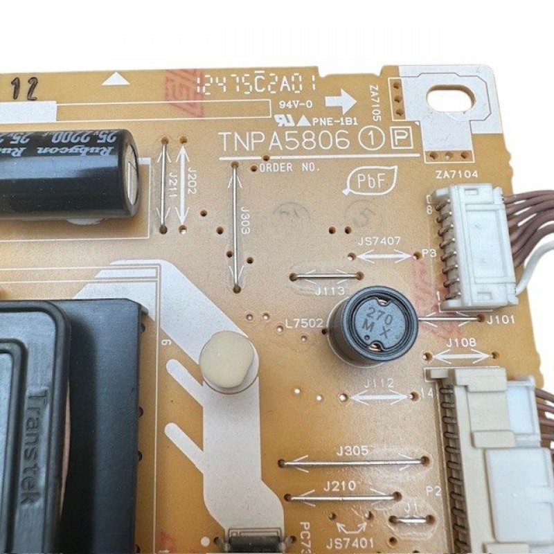 Πλακέτα Τροφοδοσίας TNPA5806 Panasonic TX-L39E6EK