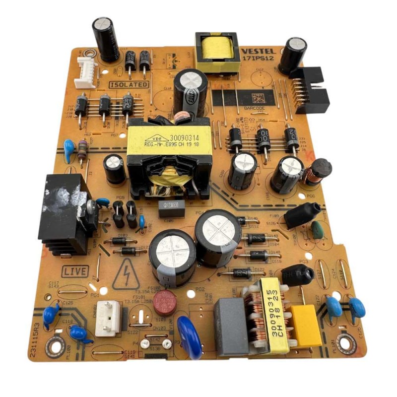 Πλακέτα Τροφοδοσίας VESTEL 171PS12 Τηλεόρασης FU FLS43206