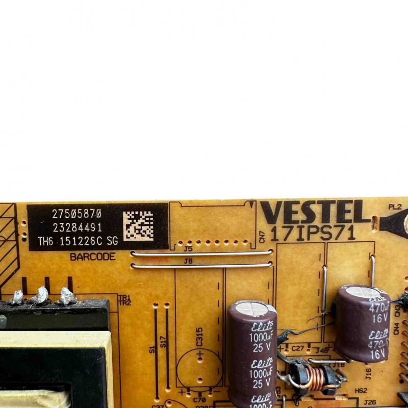 Πλακέτα τροφοδοσίας Vestel 17IPS71 τηλεόρασης FU FL43334P