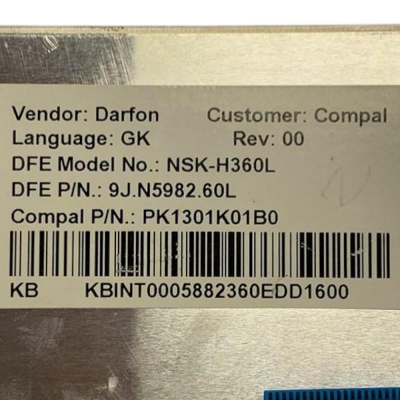 Πληκτρολόγιο   NSK-H360L laptop acer  aspire