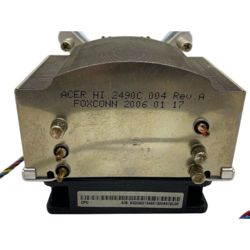Ψύκτρα με ανεμιστήρα Acer HI.2490C.004 επεξεργαστή CPU Intel Socket LGA 775