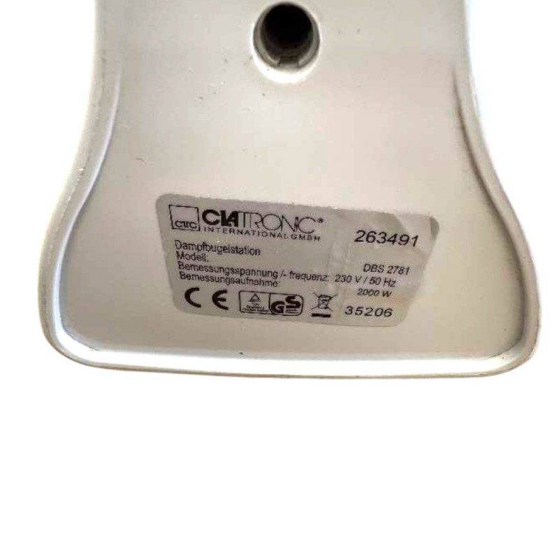 Σίδερο πλήρες ατμοσυστήματος Clatronic BBS2781