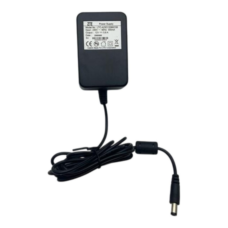 Τροφοδοτικό 12V 0.8A 9.6W ZTE LTC-A23O12080C55