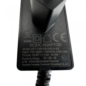 Τροφοδοτικό 12V 1A 12W DCT12W120100EU-A0