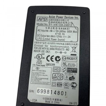 Τροφοδοτικό 12V 2A 24W DA-24B12