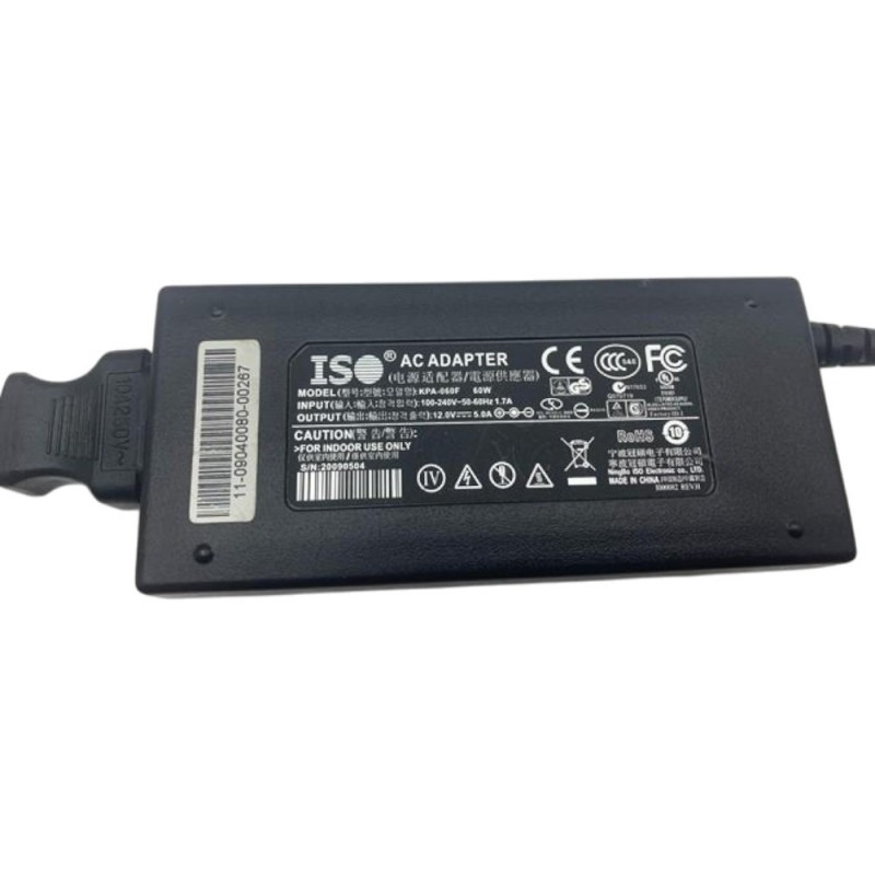 Τροφοδοτικό 12V 5A 60W  ISO KPA-060F