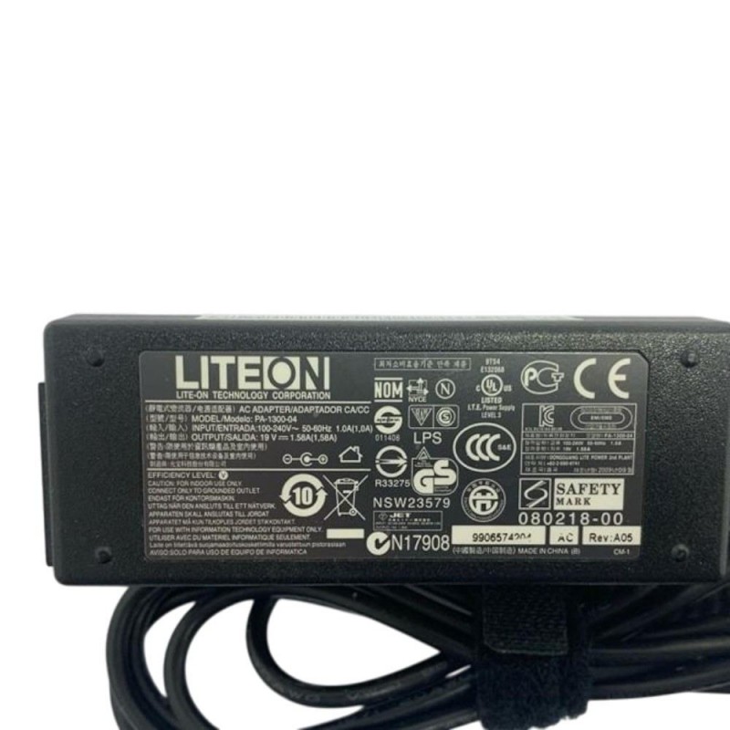 Τροφοδοτικό 19V 1.58A 30W LiteON PA-1300-04