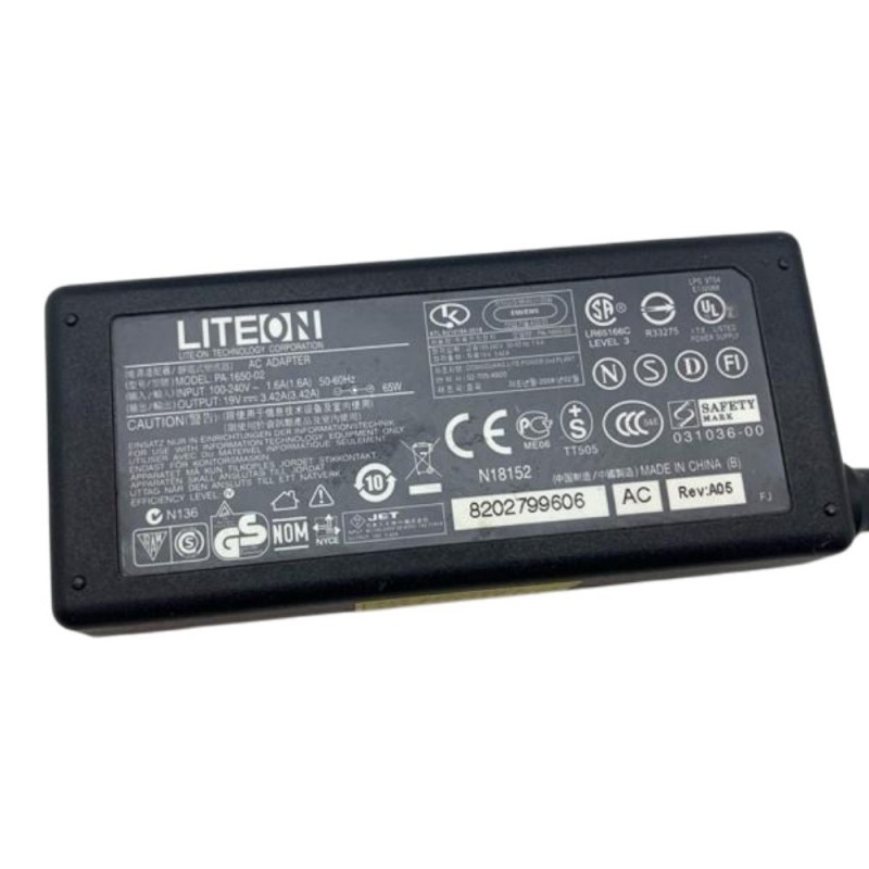 Τροφοδοτικό 19V 3.42A 65W LiteON PA-1650-02