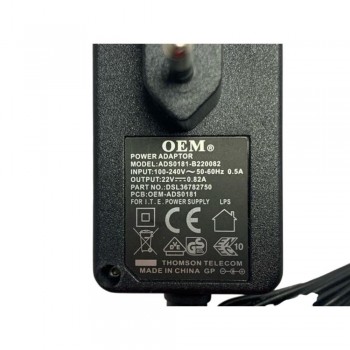 Τροφοδοτικό 22V 0.82A 18W OEM ADS0181-B220082