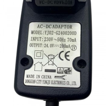 Τροφοδοτικό 24V 200mA DONGGUAN YJ02-G2400200D