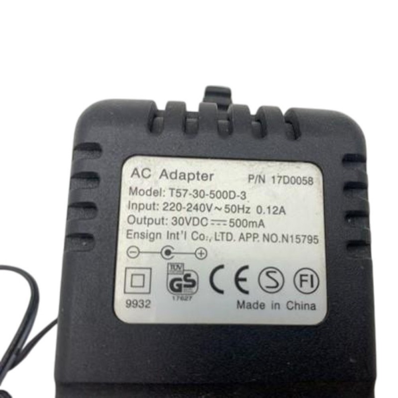 Τροφοδοτικό 30V 500mA 15W T57-30-500D-3