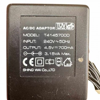 Τροφοδοτικό 4.5V 0.7A 3.15W T4145700D
