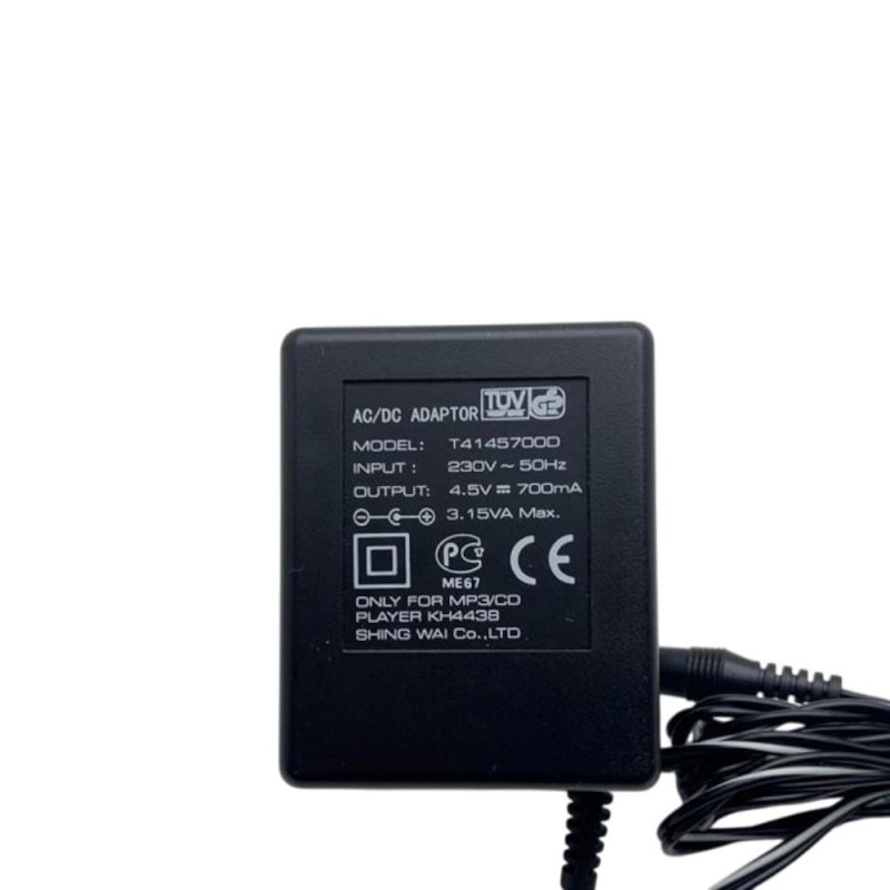 Τροφοδοτικό 4.5V 700mA 3.15W T4145700D