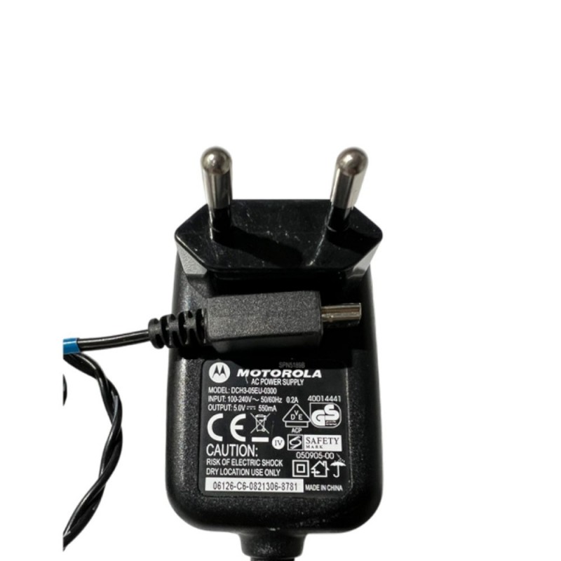 Τροφοδοτικό 5V 0.55A 2.75W Motorola DCH3-05EU-0300