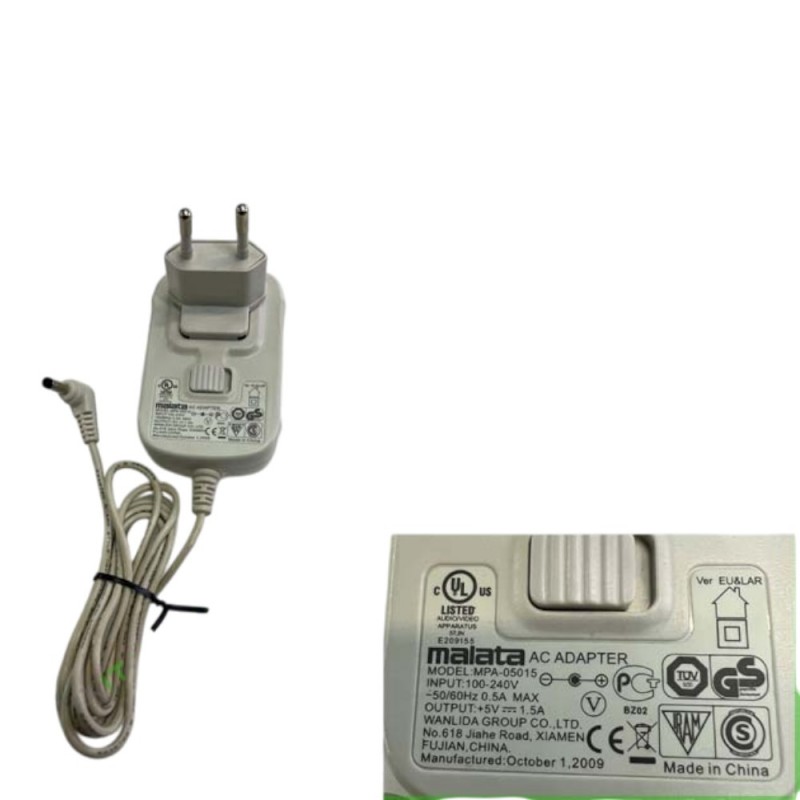 Τροφοδοτικό 5V 1.5A 7.5W Malata MPA-05015