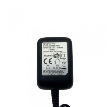 Τροφοδοτικό 5V 1A 5W Intertek SW-050100EU